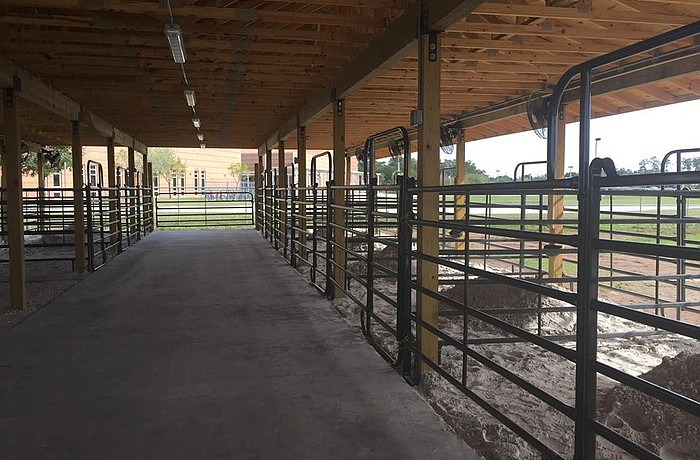 Braden River High's new facility will house 10 cattle and cost more than $100,000 to construct.