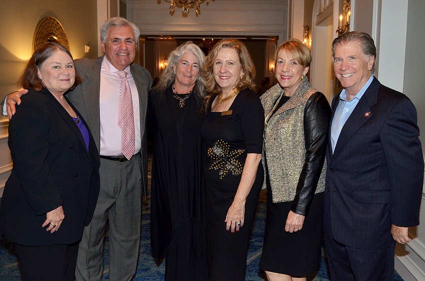 Meredith and Vince Conti, Marci Klein, Rosemary Oberndorf, Pat Thompson and Lou Oberndorf