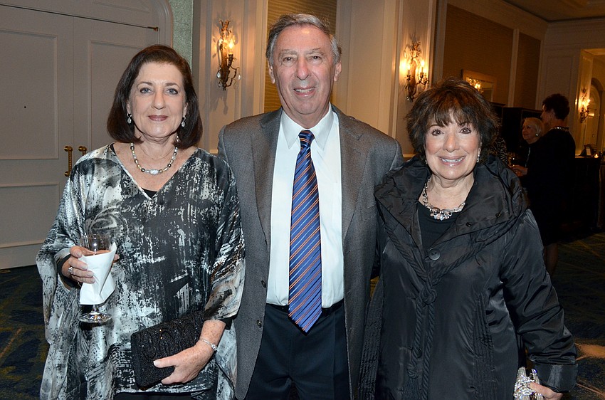 Rosalind Foer, Sheldon Sandman and Barbara Baseman