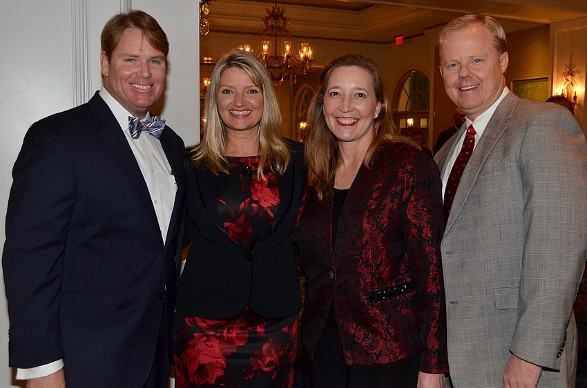 John and Fran LaCivita with Christine and Bill Johnson