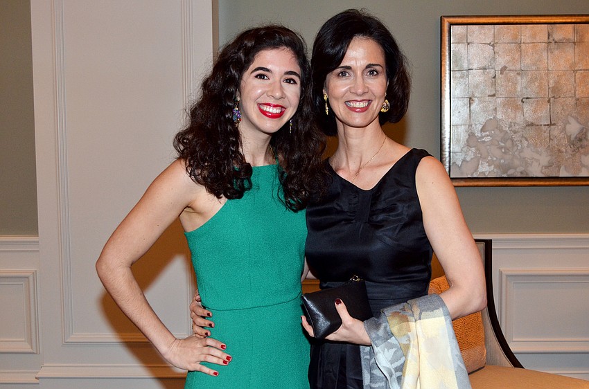 Ringling student Cristi Lopez with her mother  Grace Lopez