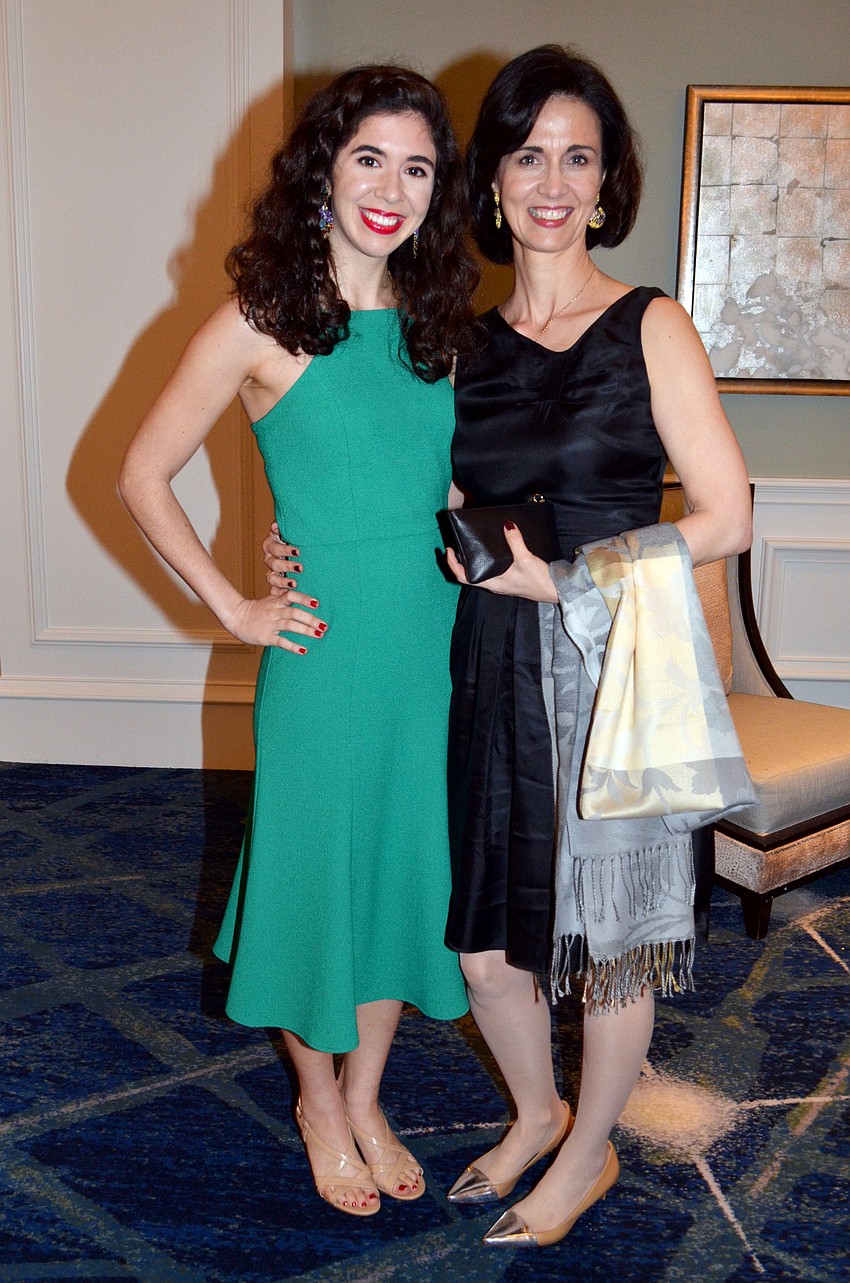 Ringling student Cristi Lopez with her mother  Grace Lopez