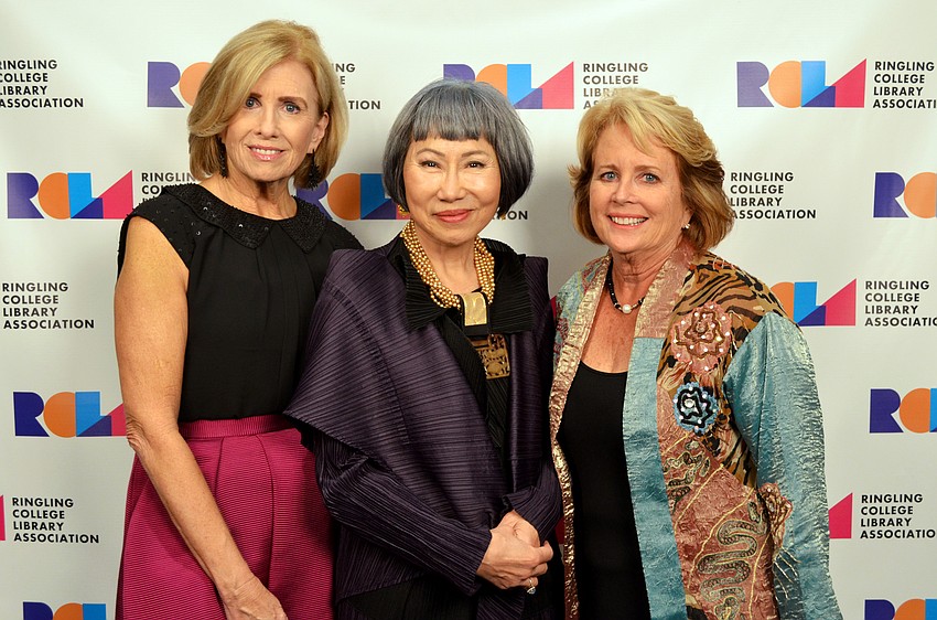 Chris Cremer, Amy Tan and Renee Eppard