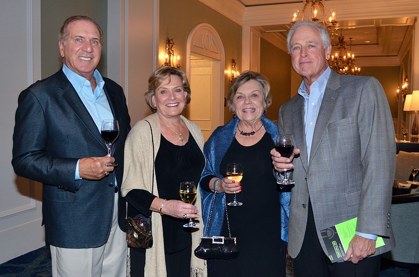 Jack and Carol Failla with Donna and Lewis Patterson