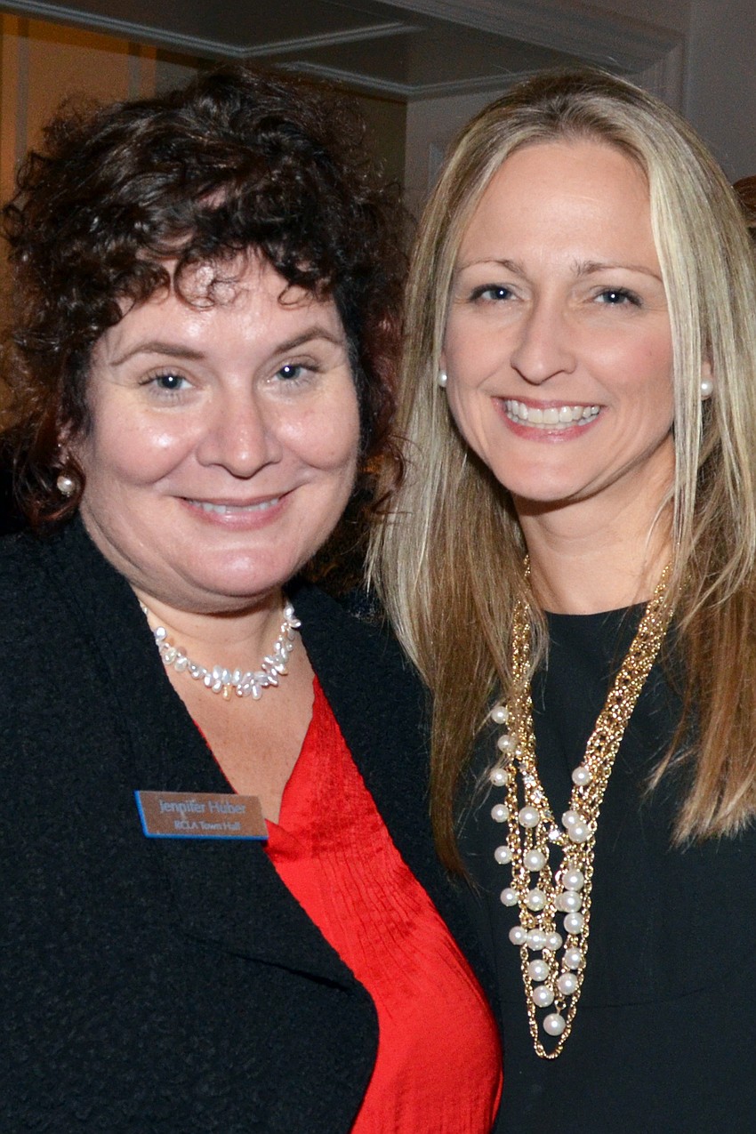 Jennifer Huber and Erin Duggan