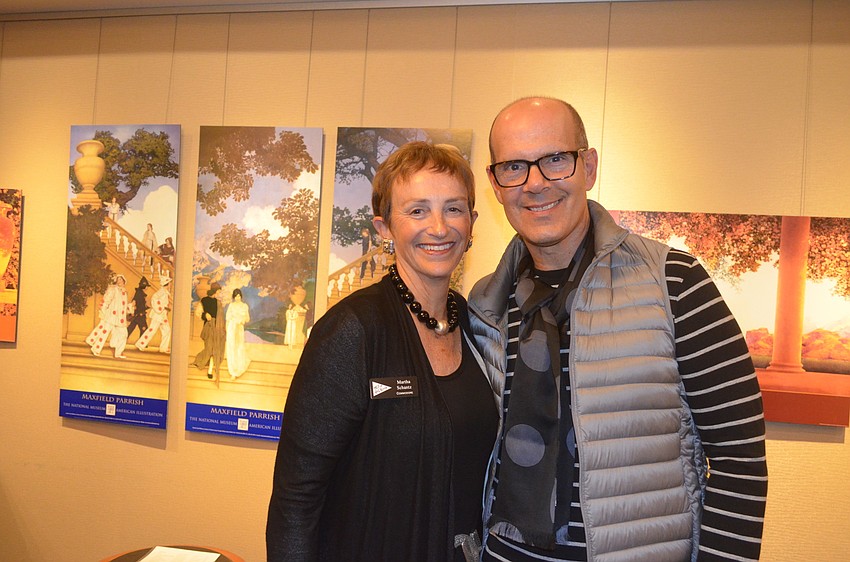 Commodore Martha Schantz and John Pirman