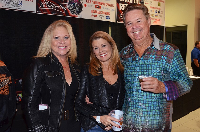 Rita McClain with Betsy and Rande Ridenour