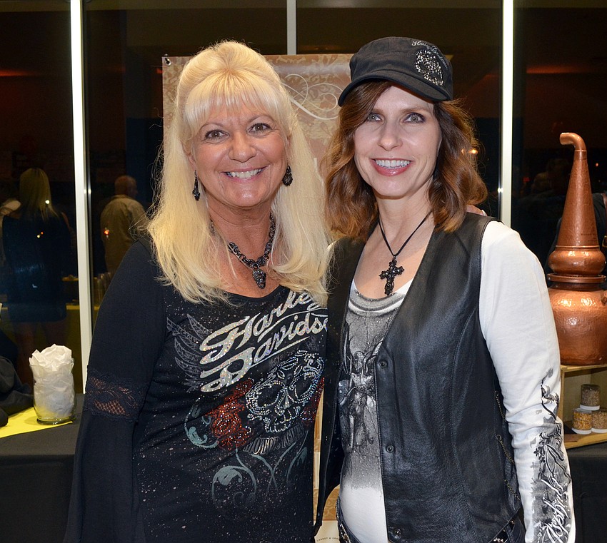 Lucy Nicandri and Chairwoman Cina Welch