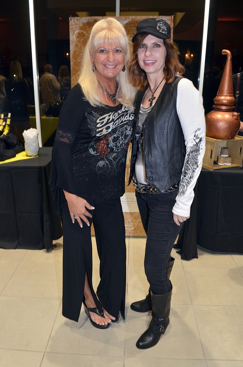 Lucy Nicandri and Chairwoman Cina Welch