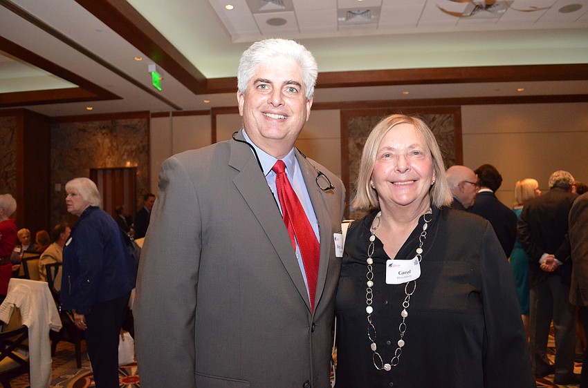 Rep. Julio Gonzalez and Carol Hirschburg