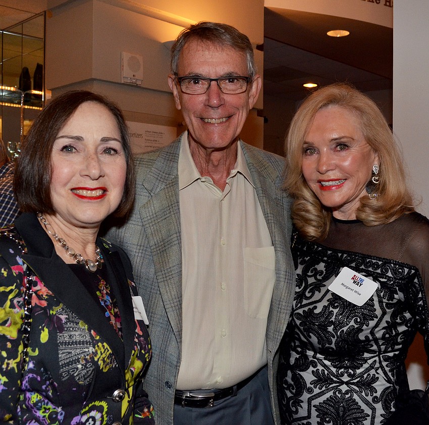 Carolyn Keystone, Jim Meekison and Margaret Wise