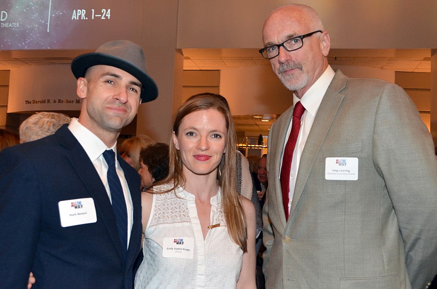 Mark Bedard, Emily Sophia Knapp and Greg Leaming
