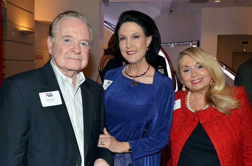 Dr. Alan and Claudia Porter with Ida Zito