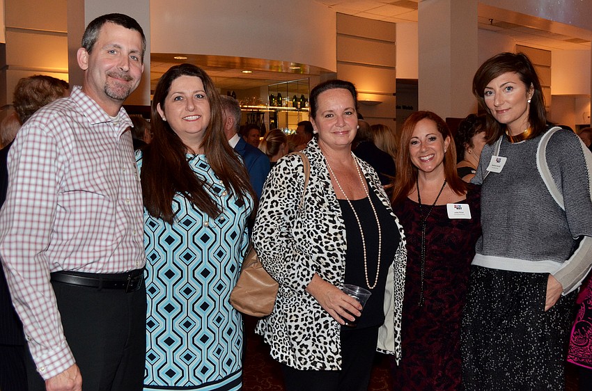 John Wissler, Joanne Fabec, Lucy Halast, Jules Price and Heather Dunhill