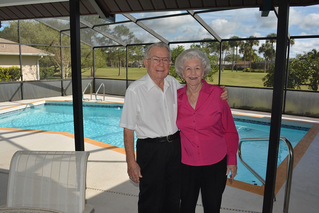 Joe and Joyce Wallace of the Meadows celebrated their 70th wedding anniversary on Jan. 12.