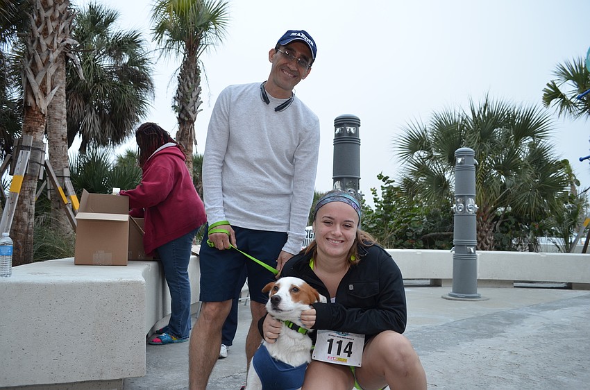 Luis Aldana with Maria Perdomo and Wit.