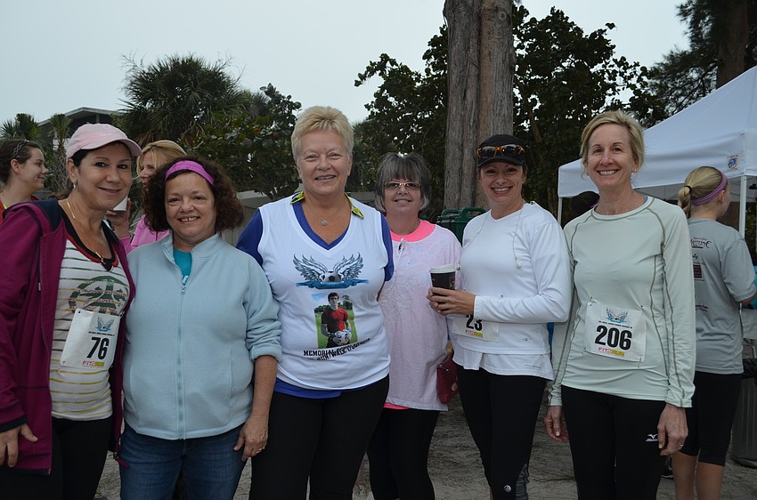 Nancy Kelly, Karen Grassett, Paula Mello, Kathy King, Donna Ciemny and Margie Holman