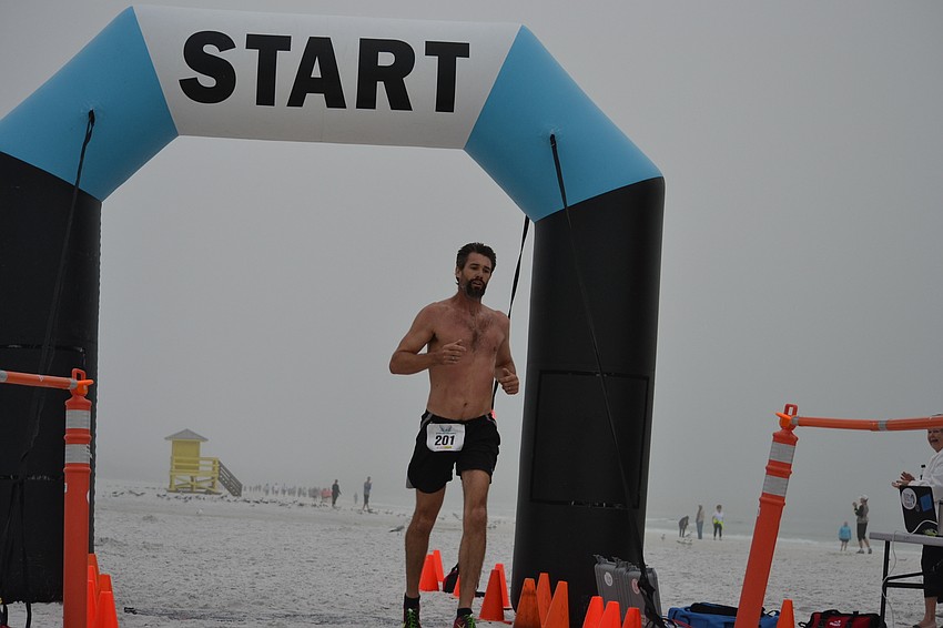 Todd Carpenter came in second place overall in the 3rd annual Andrew Monroe Memorial 5K.