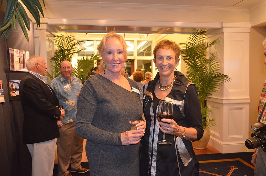 Katie Cornell and Commodore Martha Schantz