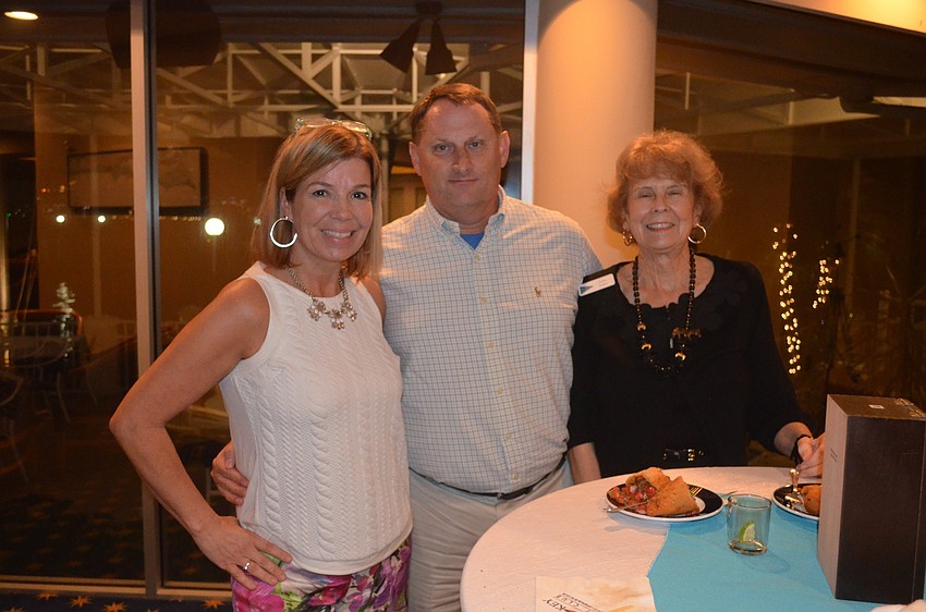 Paula and Michael McCloskey with Judy Jones
