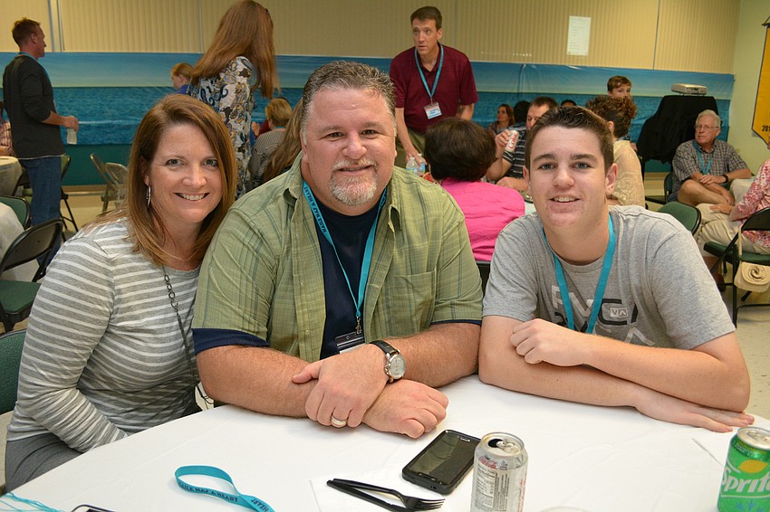 Kim, Mike and Patrick Brown live in Mill Creek. They support TSA participant Steven Brown.