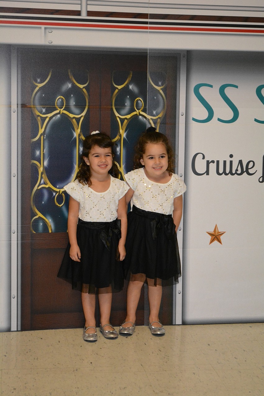 Savannah and Lorelai Silva attend with their mother, Janele, not pictured.