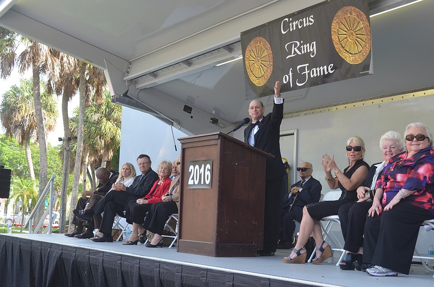 Master of Ceremonies Chuck Sidlow