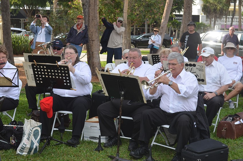 The Windjammers Unlimited Circus Band performs.