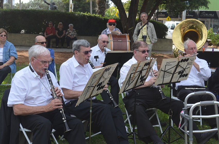 The Windjammers Unlimited Circus Band performs.
