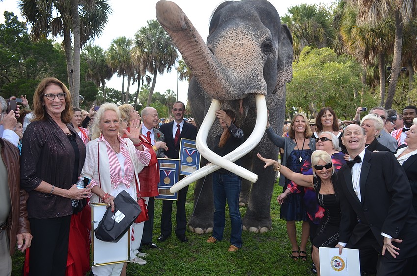 This year’s honorees and their families