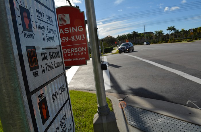 The intersection of Shopping Center and Cooper Creek Boulevard is proposed as the northernmost roundabout location.
