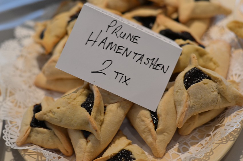 Prune was one of the flavors of hamentashen cookies. There were also cherry, apricot and poppyseed.