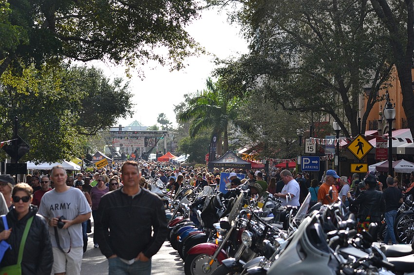 Crowds packed Main Street for the 18th annual Thunder By The Bay.