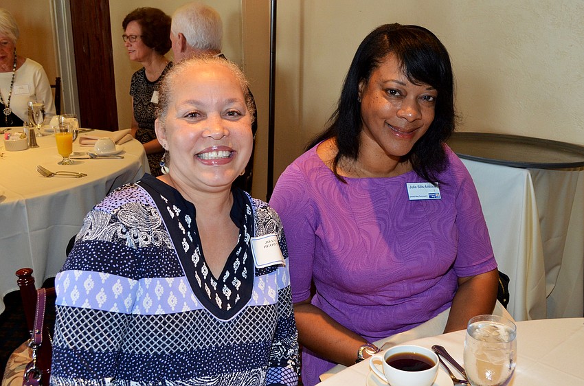 Joan Brown and Julie Molock