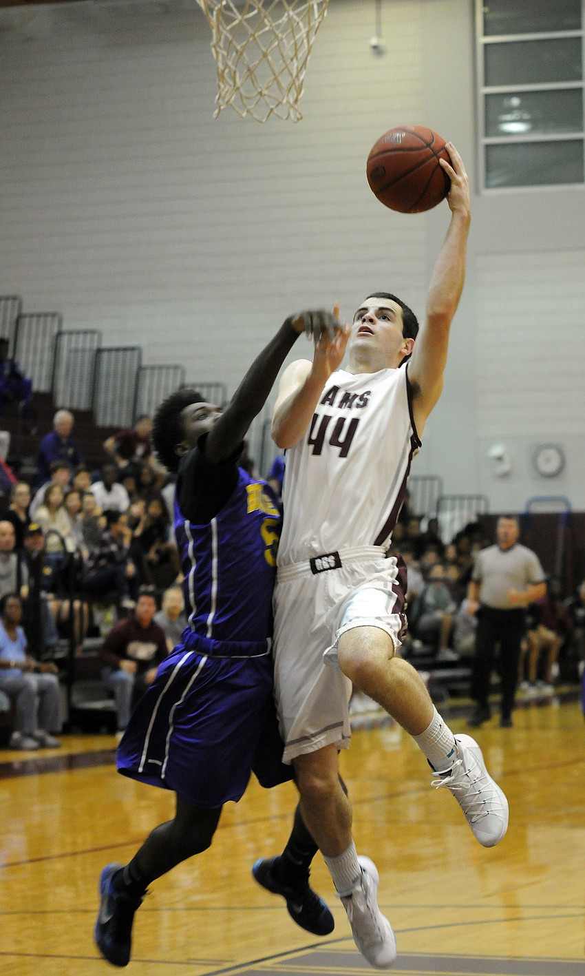 Riverview junior AJ Caldwell helped lead the host Rams past Booker Jan. 7.