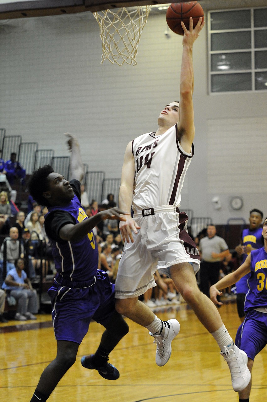 Riverview junior AJ Caldwell helped lead the host Rams past Booker Jan. 7.