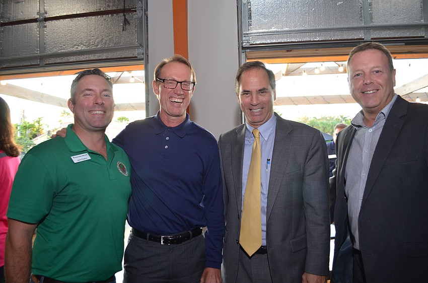 John Ewens, Advantage Lumber, David Snyder, The Advantage Group, Jay Berman, RBC Wealth Management, and Chris Howe, The Advantage Group