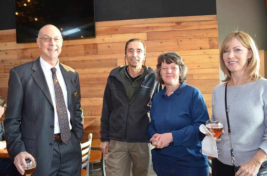 Phil Mott, Morgan Stanley with Sal Martignetti, Play Better Golf Now, Joann Daly, Intus Group and Kris Mott.