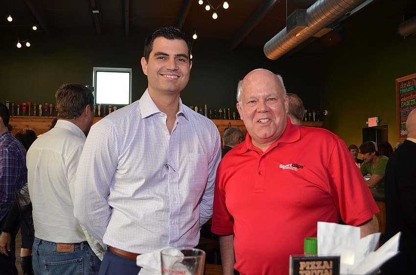 Robert Melberth, LCM Capital Advisors and Nick Choat, Sport Clips