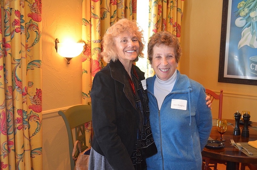 Lois Barson and Alice Blueglass