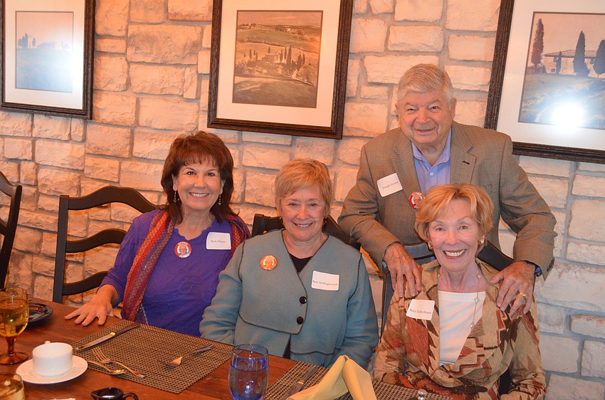 Ruth Winter, Beth Hollingsworth, Mary Zuckerbraun and Joseph Levine
