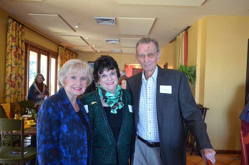 Jeanette Hyde, Susan Brainerd and Dave Brenner