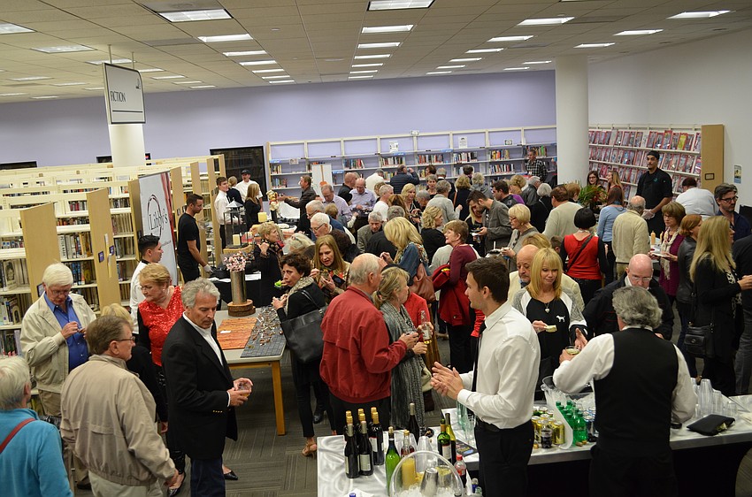 Dozens of vendors and restaurants provided food for the evening.
