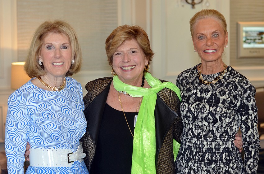 Lois Lucek, Beverly Bartner and Faith Goldman