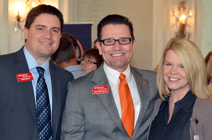 Matt Brame, Bob Brittingham and Andrea Latimer