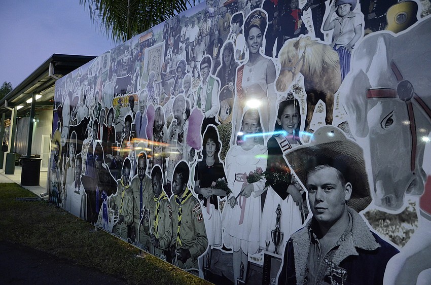 With the Manatee County Fair celebrating 100 years of fairs, the fair association set up historical displays throughout the event.