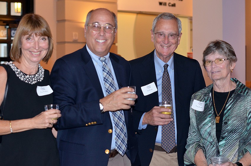 Pam and Ron Friedman with Ted  and Peggy Boehm