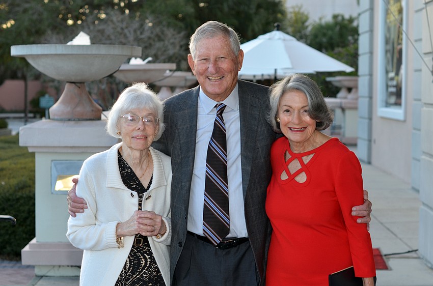 Beverly Koski with Ed and Mary Lou Winnick