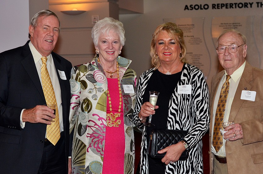 Alasdair and Cheryl MacLauchlan with Paulette Samowitz and Jack Kesler