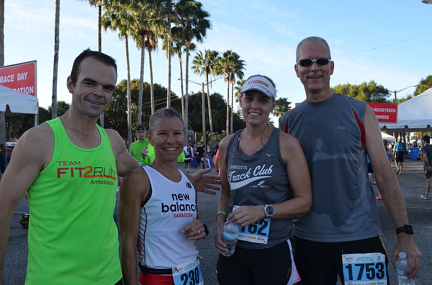 Matt Manley, Linda Bayne, Beth Manley and Paul Zech